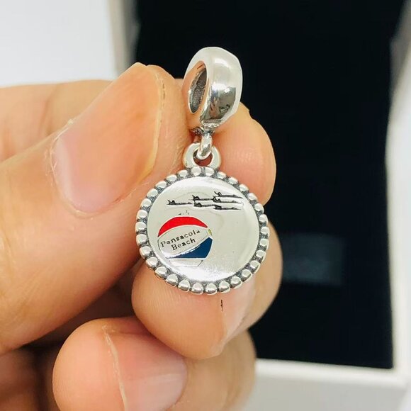 ✨🔥Pandora Pensacola Beach Exclusive Dangle charm - Picture 1 of 4